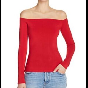 Elizabeth and James off the shoulder top